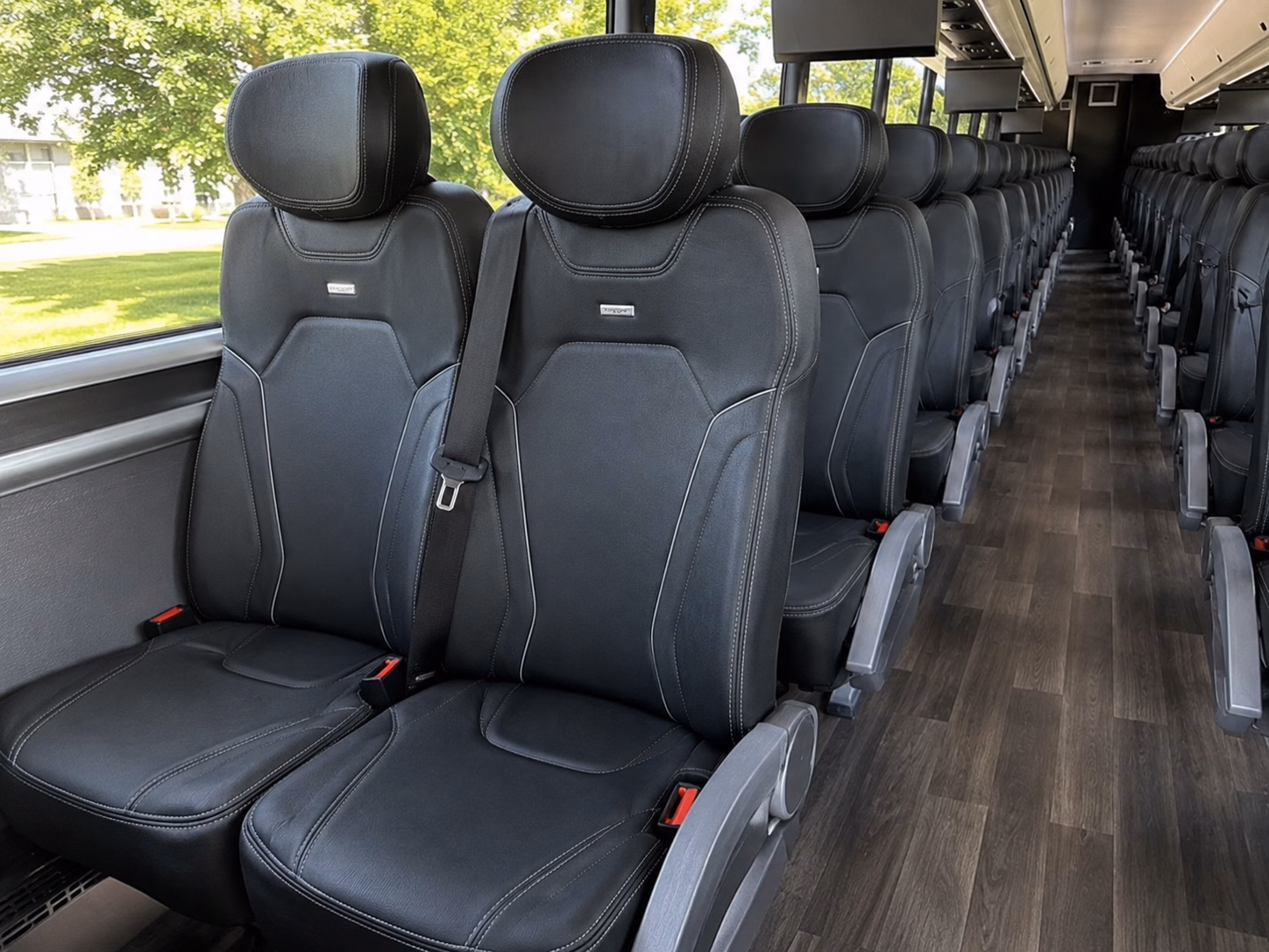 buses for bridal party pickups across orange county s busiest roads