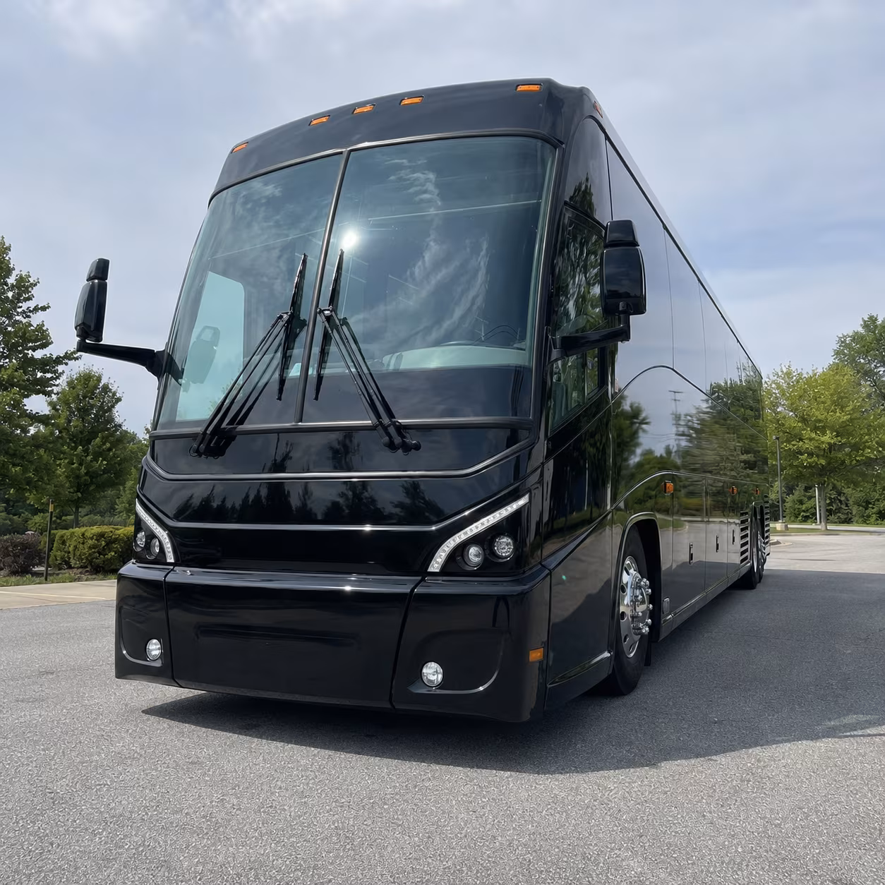 charter bus shuttle service for westminster warehouse and distribution groups