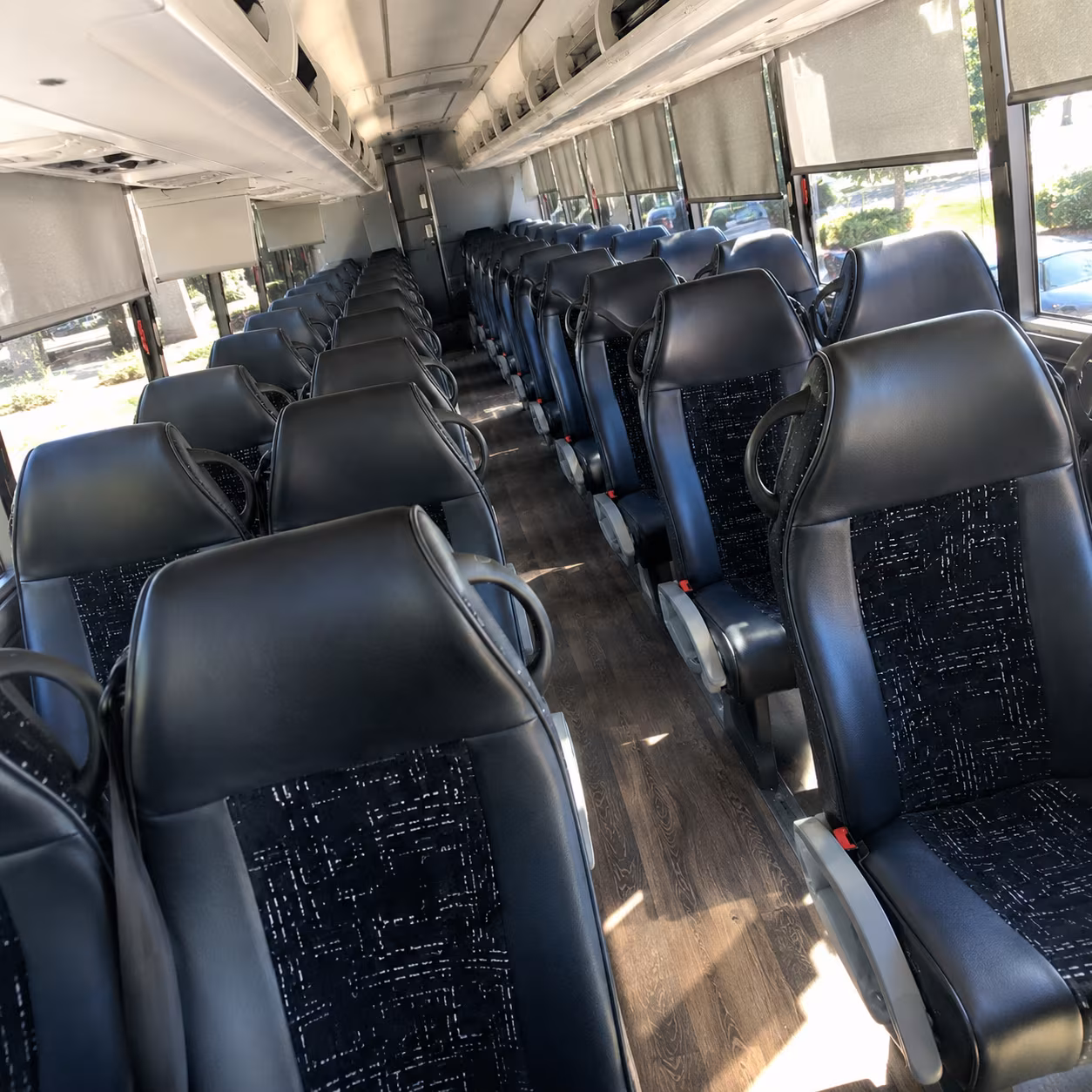 lax charter bus shuttles from westminster along the i 405