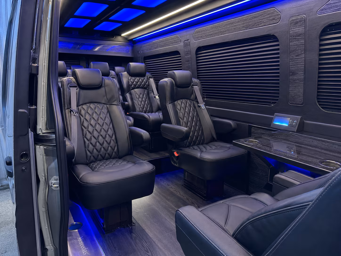 sprinter van transportation for groups and events across westminster