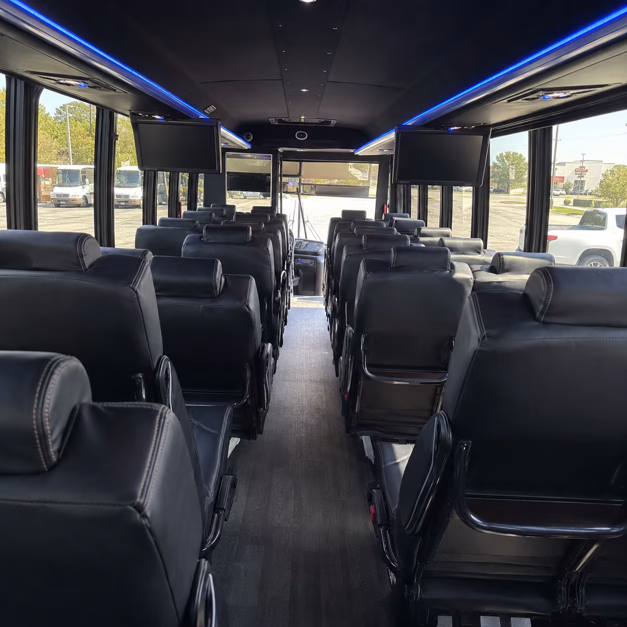 westminster airport transportation onboard seating