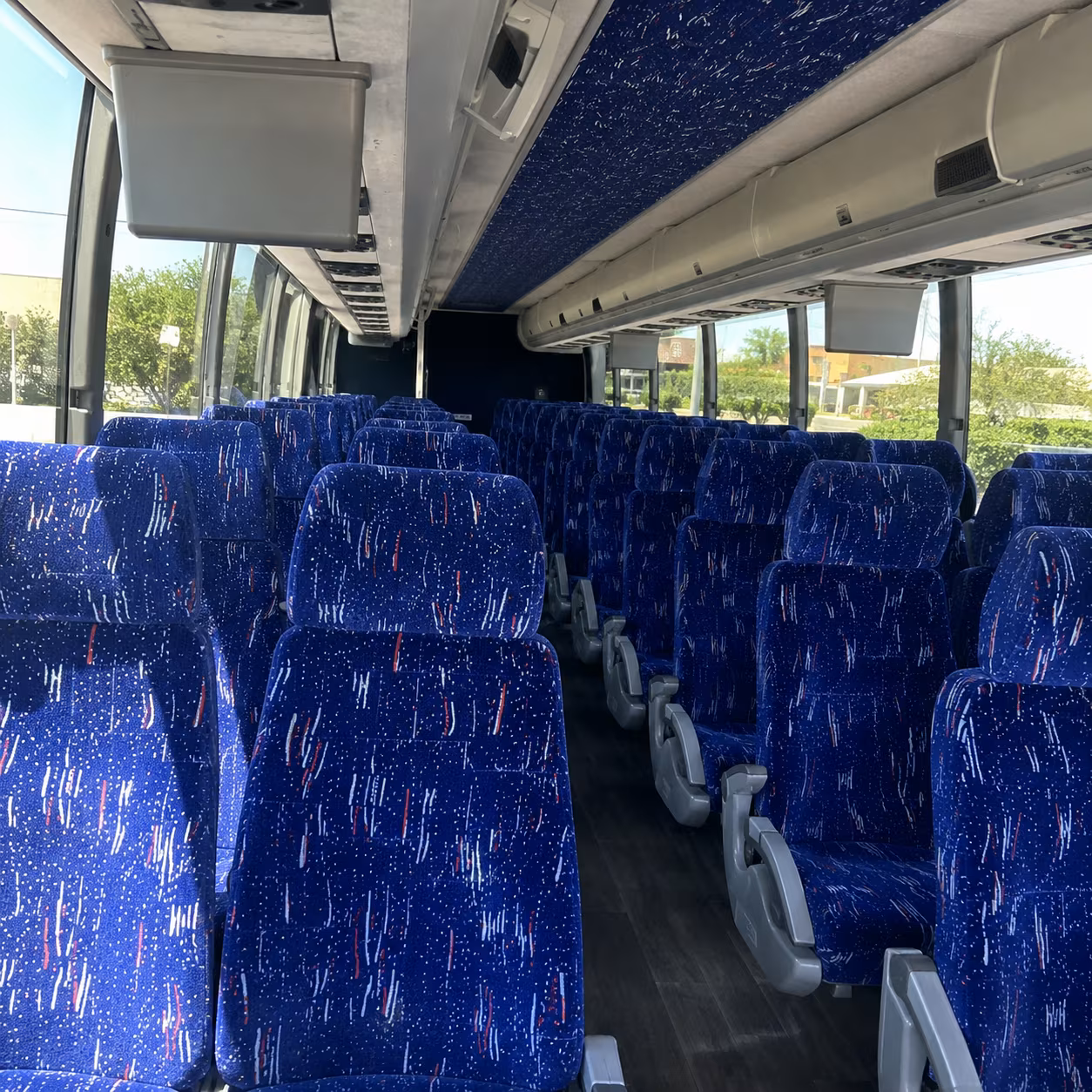 westminster sporting event transportation onboard seating