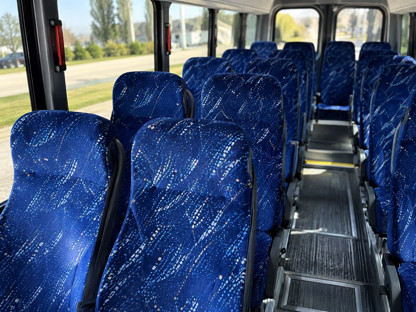 westminster wine tour brewery transportation onboard seating